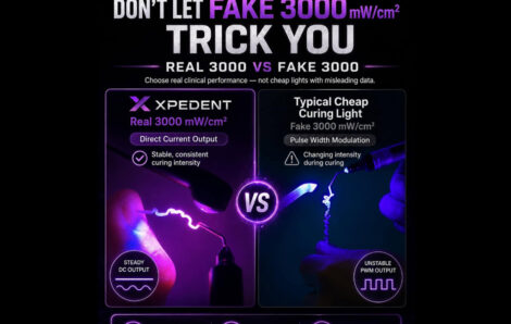 Real 3000 mW/cm² vs Fake 3000: Why Stable Curing Light Output Matters