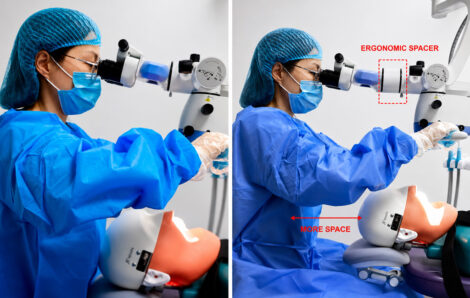 More Reach. Better Ergonomics. Meet the ZUMAX Microscope Extender